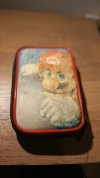 Nintendo New 2DS XL Negra/Azul+Funda Mario+juegos