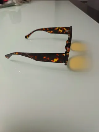 Gafas de sol unisex tortuga y amarillas