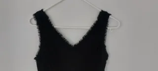 Vestido de fiesta negro mujer