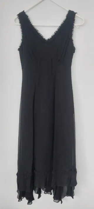 Vestido de fiesta negro mujer