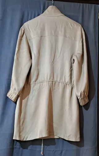Vestido Veraniego Zara Beige