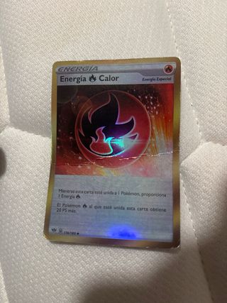 Carta Pokémon Energía Calor 174/189