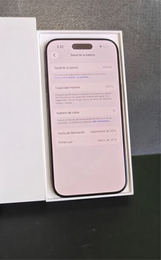 iPhone 17 Air Negro con Factura y Accesorios