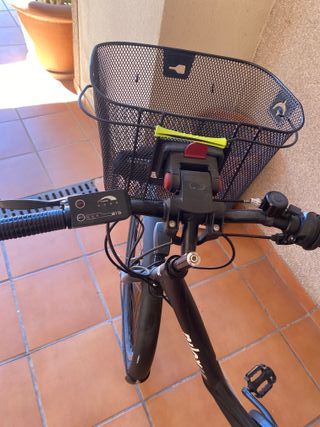Bicicleta Eléctrica Nilox con Sillita Infantil