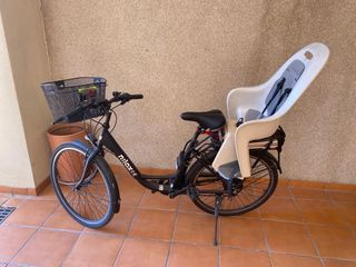 Bicicleta Eléctrica Nilox con Sillita Infantil