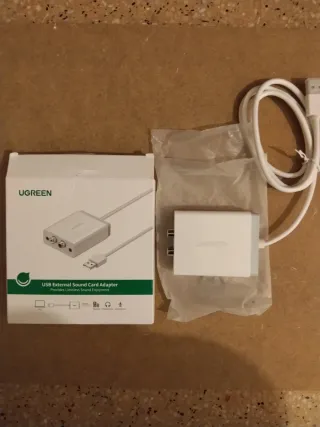 UGREEN Tarjeta de Sonido Externa USB