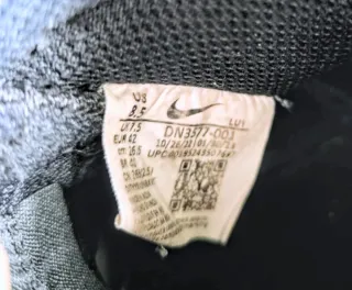 Nike Court Vision Botín Piel Negro