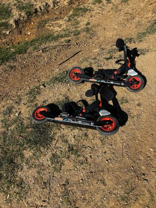 Patines Skike V07 Plus Pro Tambien bastones 155