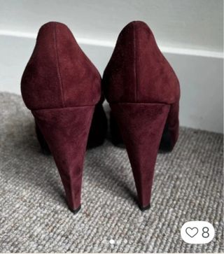 Zapatos Prada Burdeos