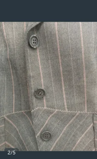 Americana Sastre Raya Gris