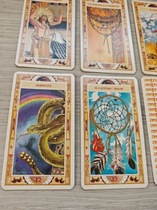 Carte dei Pellirosse - Mazzo di Tarocchi