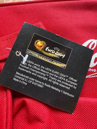 Bolsa /Neceser publicidad COCA COLA Eurocopa 2004