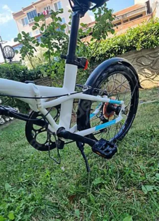 Bicicleta Plegable BTWIN TILT 500 Blanca