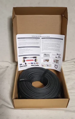 Cable Fibra Óptica HDMI 100M HD-226-100M