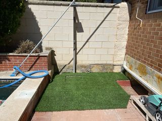 Instalación césped artificial
