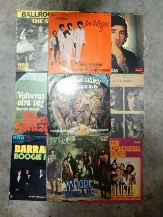 Lote 9 Vinilos Pop Rock Latino Nacional