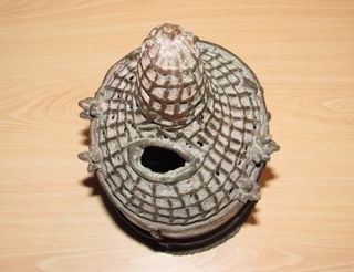 Cabeza Benín África Edo Reina Madre Iyoba 31 cm
