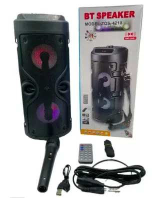 Cassa bluetooth karaoke Microfono Telecomando usb