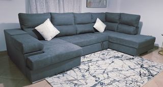 CHOLLO SOFA CHAISE LONGUE CAMA de 345 cm