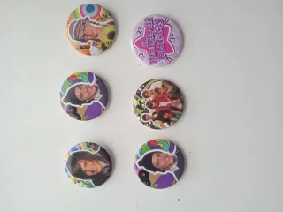 Lote 10 Chapas Patito Feo Il Mondo di Patty