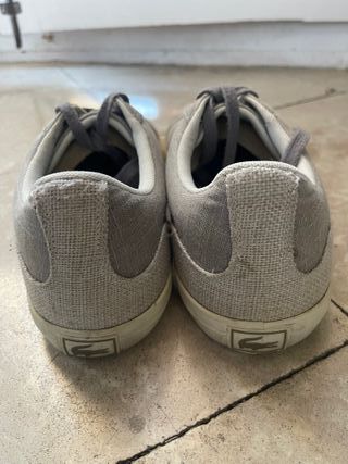 Zapatillas Lacoste grises talla 44