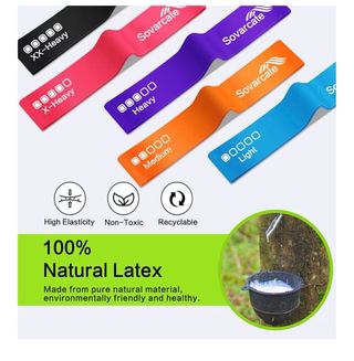 Bandas Elásticas Sovarcate Set 5 Gomas Fitness