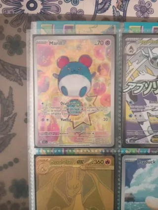 Cartas Pokémon: Marill, Psyduck, Hitmontop