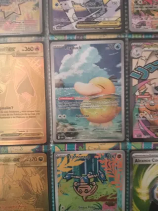 Cartas Pokémon: Marill, Psyduck, Hitmontop