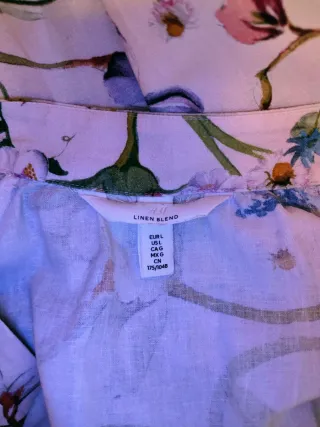 Vestido estampado floral