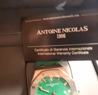 Orologio Automatico Antoine Nicolas Verde