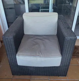 Conjunto de Muebles de Jardín Ratán