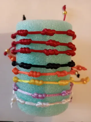 Pulseras 7 nudos