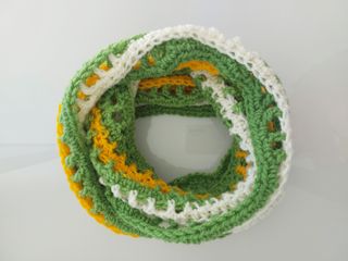 Bufanda/cuello nueva crochet infinita