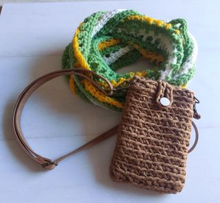 Bufanda/cuello nueva crochet infinita