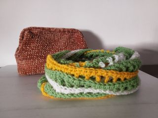 Bufanda/cuello nueva crochet infinita