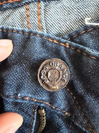 Pantalón Boss Orange Hombre Azul