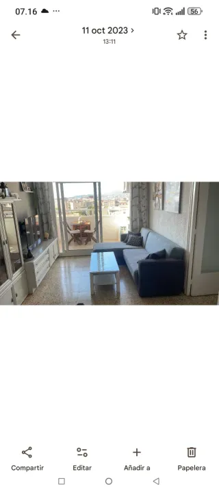 Sofá cama chaise longue gris