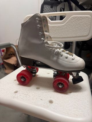 Patines de 4 ruedas blancos