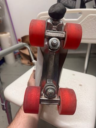 Patines de 4 ruedas blancos