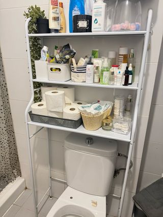 Estantería para inodoro/lavadora