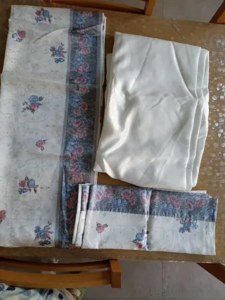 3 Juegos Sábanas Raso Rosa y Gris