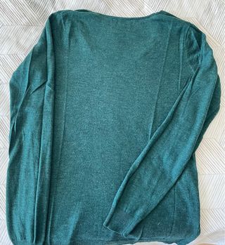 Jersey fino Mango verde mujer