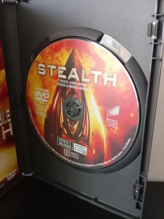 DVD La Amenaza Invisible Stealth