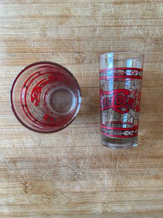 Bicchieri Pepsi Vintage Anni 80 Set 2u