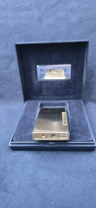 Mechero Flaminaire Paris Oro. Nuevo