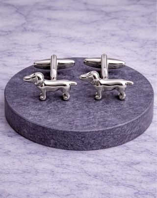 Gemelos hombre perros salchicha nuevos