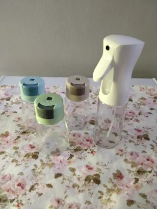 Set Oliera Spray Vetro e Plastica