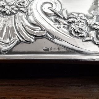 Cornice Portafoto Argento 925 anni 80 x foto 13x18