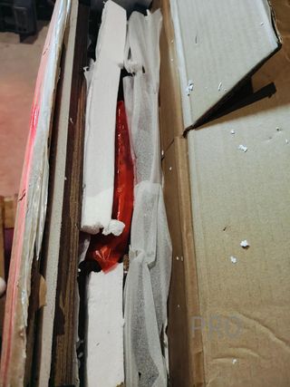 Mesa consola de dos niveles