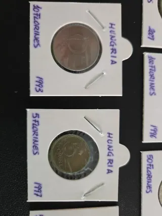 Serie Monedas Hungría 1990-2007